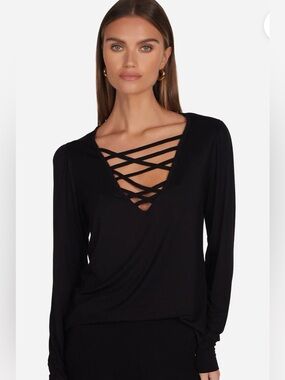 Michael Lauren - Bernard Top - Long Sleeves - Size L